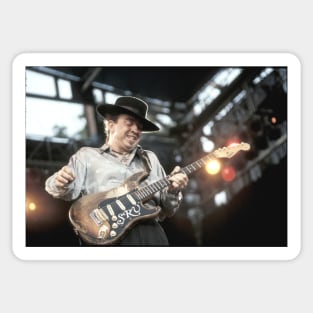 Stevie Ray Vaughan Photograph Sticker